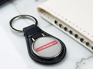 Vossen Luxury Keychain High-Quality Leather S Racing Style